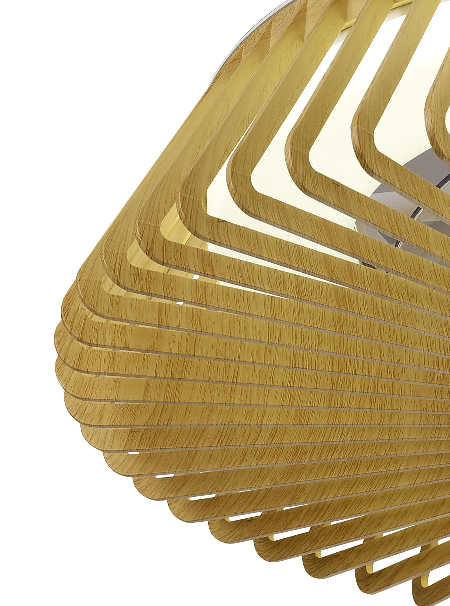 Himalaya 70W LED Dimmable Ceiling Light & Fan, Remote / APP / Voice Controlled Wood Effect M7128  Mantra Ventilacion Himalaya